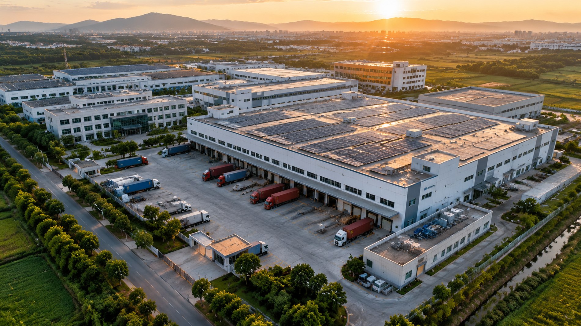 LINGZHI factory campus, Guangdong